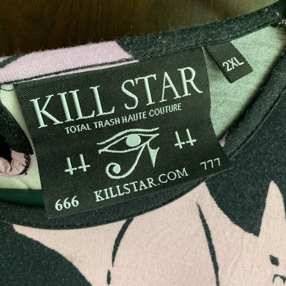 RARE killstar ombré bats dress pastel goth - Picture 2 of 4